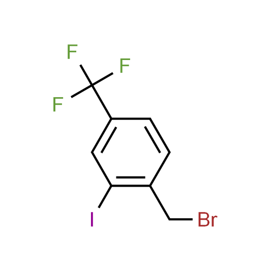 2-Iodo-4-(trifluoromethyl)benzyl bromide