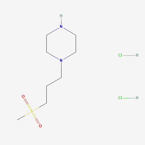 1-(3-(Methylsulfonyl)propyl)piperazine dihydrochloride