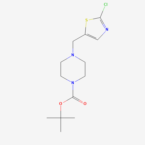 tert-Butyl 4-((2-chlorothiazol-5-yl)methyl)piperazine-1-carboxylate