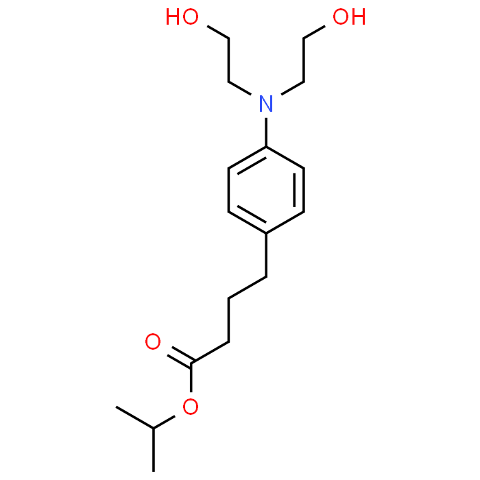 Isopropyl 4-(4-(bis(2-hydroxyethyl)amino)phenyl)butanoate