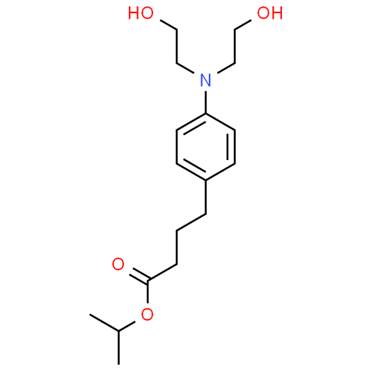 Isopropyl 4-(4-(bis(2-hydroxyethyl)amino)phenyl)butanoate