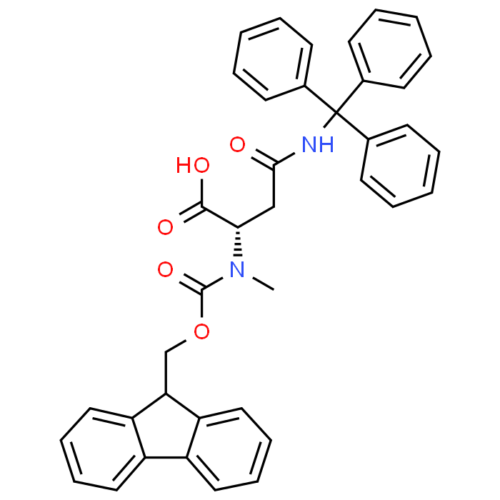 (S)-2-((((9H-Fluoren-9-yl)methoxy)carbonyl)(methyl)amino)-4-oxo-4-(tritylamino)butanoic acid