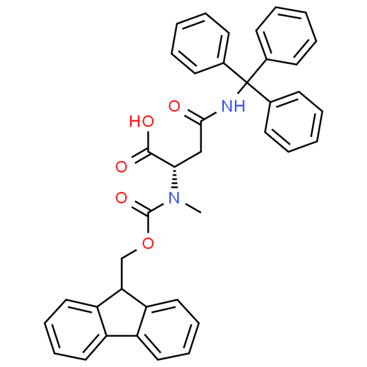 (S)-2-((((9H-Fluoren-9-yl)methoxy)carbonyl)(methyl)amino)-4-oxo-4-(tritylamino)butanoic acid