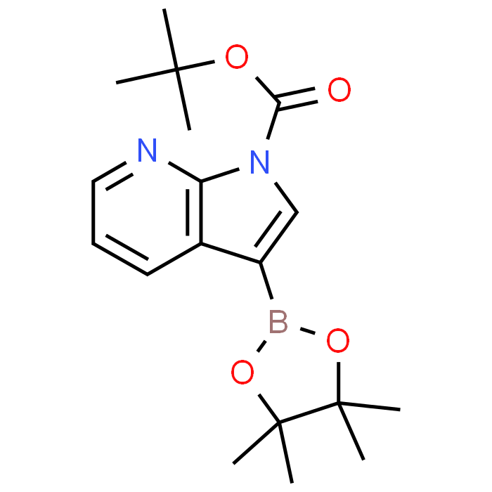 tert-Butyl 3-(4,4,5,5-tetramethyl-1,3,2-dioxaborolan-2-yl)-1H-pyrrolo[2,3-b]pyridine-1-carboxylate