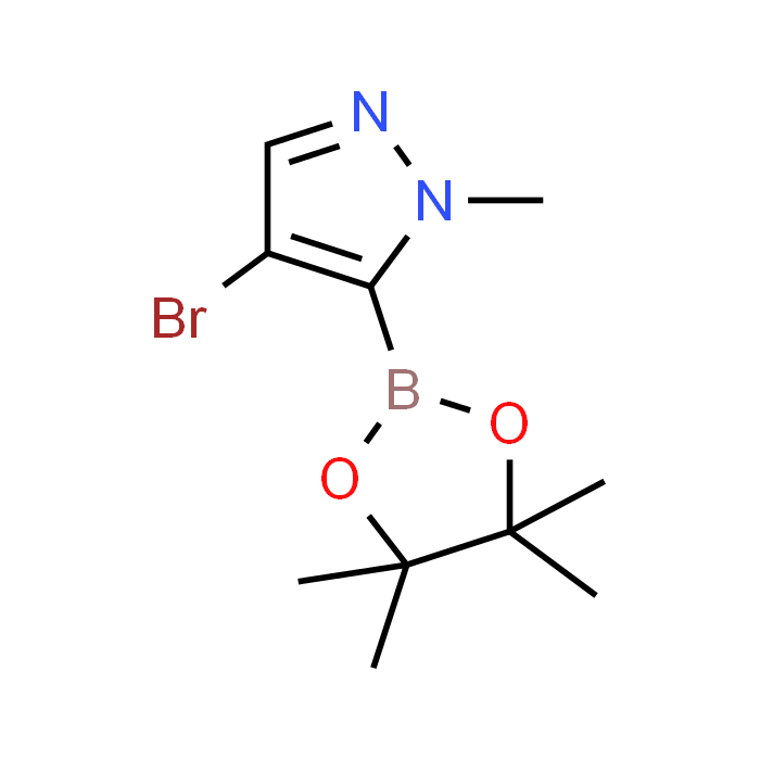 4-Bromo-1-methyl-5-(4,4,5,5-tetramethyl-1,3,2-dioxaborolan-2-yl)-1H-pyrazole