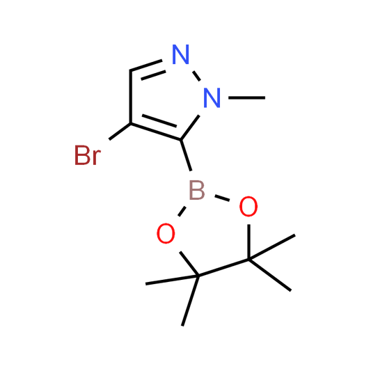 4-Bromo-1-methyl-5-(4,4,5,5-tetramethyl-1,3,2-dioxaborolan-2-yl)-1H-pyrazole