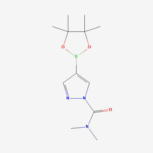N,N-Dimethyl-4-(4,4,5,5-tetramethyl-1,3,2-dioxaborolan-2-yl)-1H-pyrazole-1-carboxamide