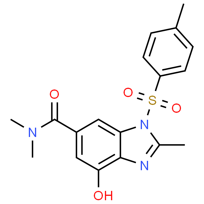 4-Hydroxy-N,N,2-trimethyl-1-tosyl-1H-benzo[d]imidazole-6-carboxamide - Achmem