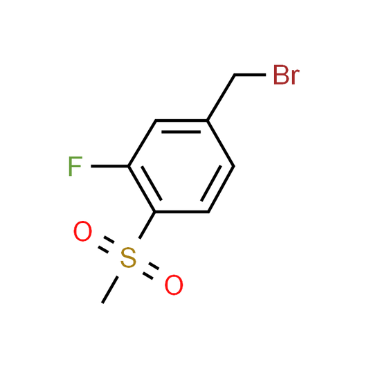 3-Fluoro-4-(methylsulphonyl)benzyl bromide