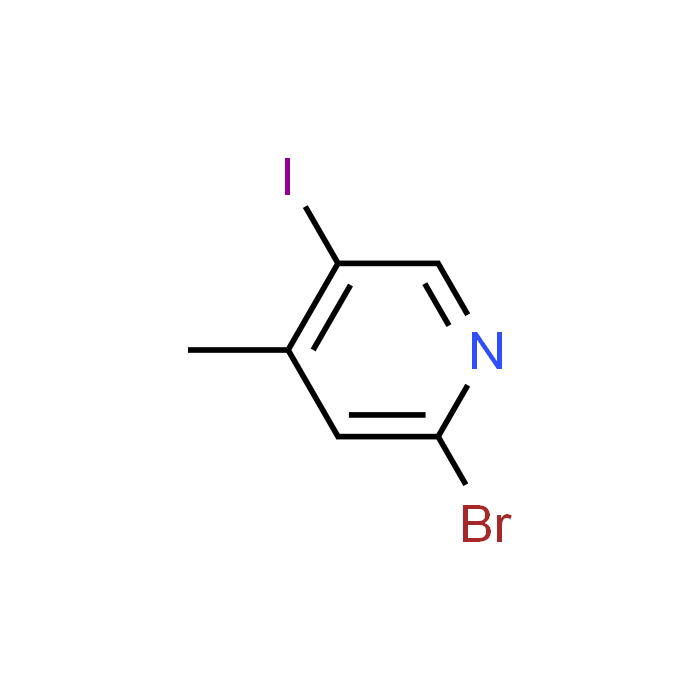 2-Bromo-5-iodo-4-methylpyridine