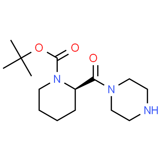 (R)-tert-Butyl 2-(piperazine-1-carbonyl)piperidine-1-carboxylate