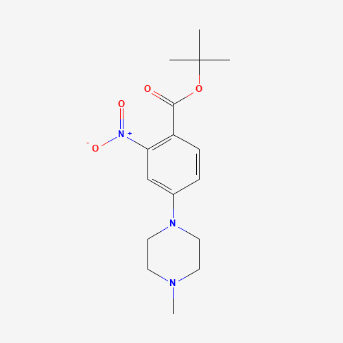 tert-Butyl 4-(4-methylpiperazin-1-yl)-2-nitrobenzoate
