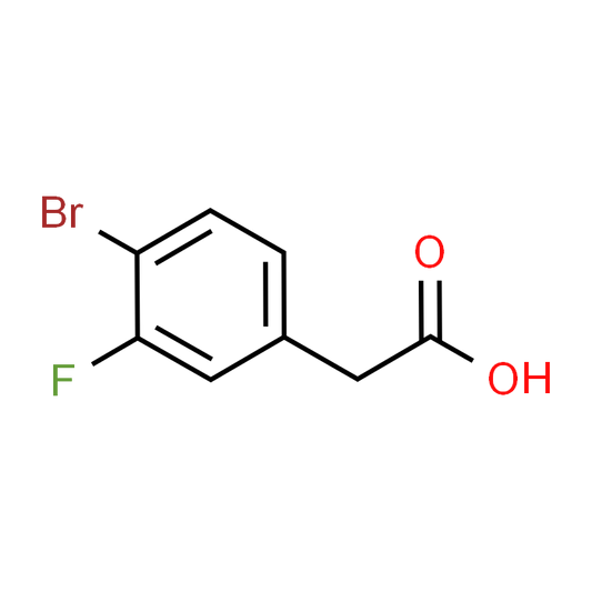 4-Bromo-3-fluorophenylacetic acid