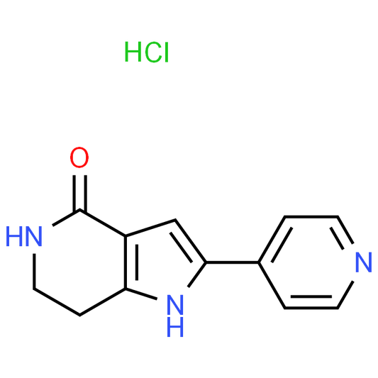 2-(Pyridin-4-yl)-1,5,6,7-tetrahydro-4H-pyrrolo[3,2-c]pyridin-4-one hydrochloride