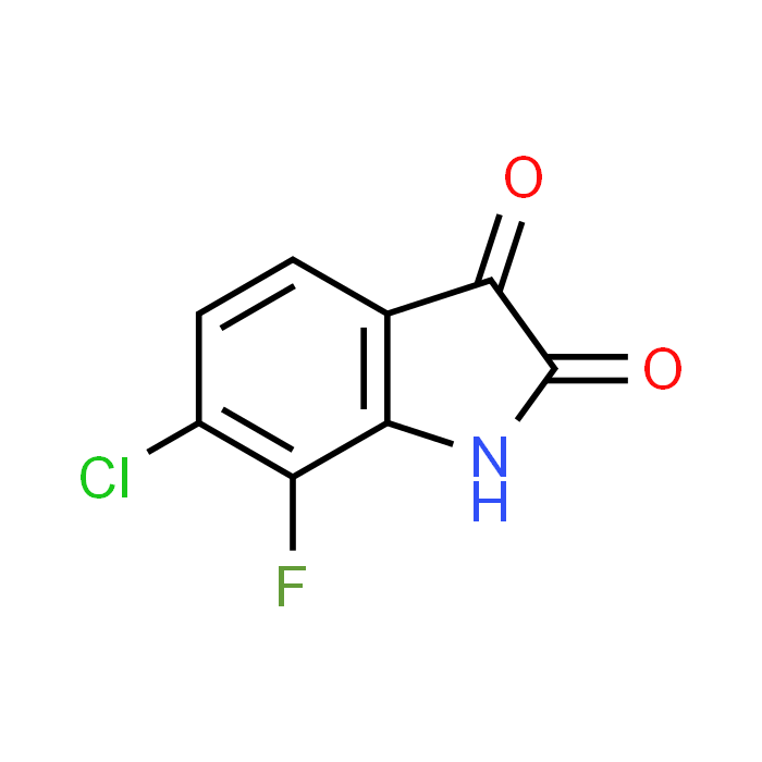 6-Chloro-7-fluoroindoline-2,3-dione