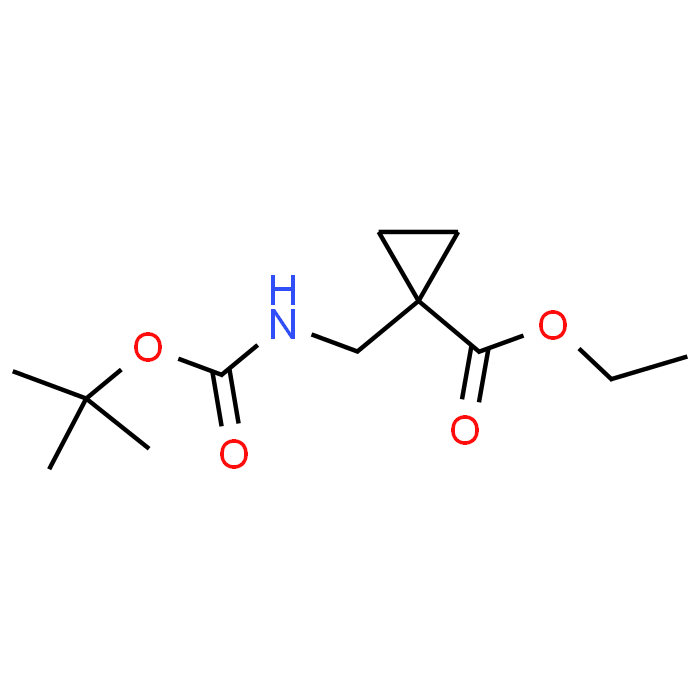 Ethyl 1-(((tert-butoxycarbonyl)amino)methyl)cyclopropane-1-carboxylate