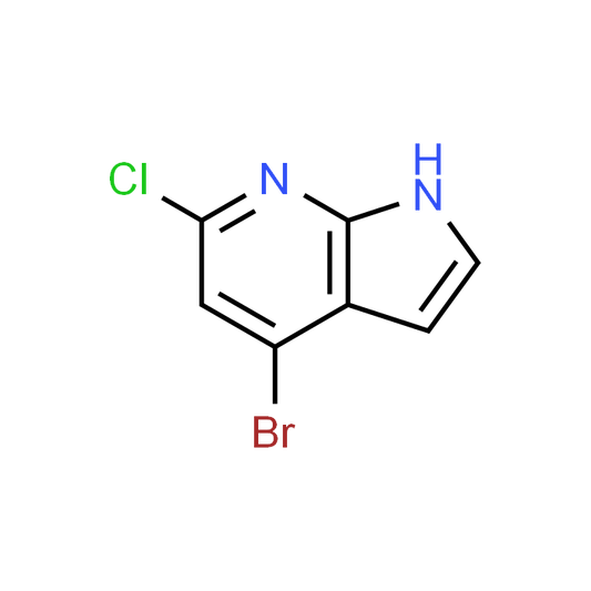 4-Bromo-6-chloro-1H-pyrrolo[2,3-b]pyridine