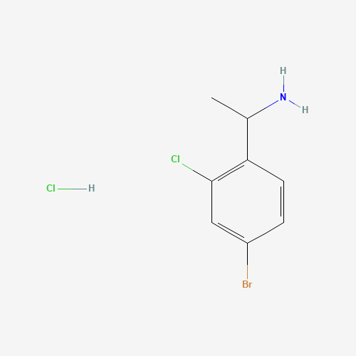 1-(4-Bromo-2-chlorophenyl)ethan-1-amine hydrochloride