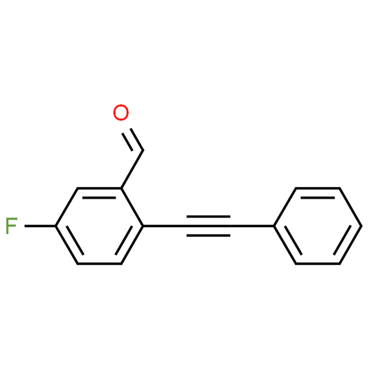 5-Fluoro-2-(phenylethynyl)benzaldehyde