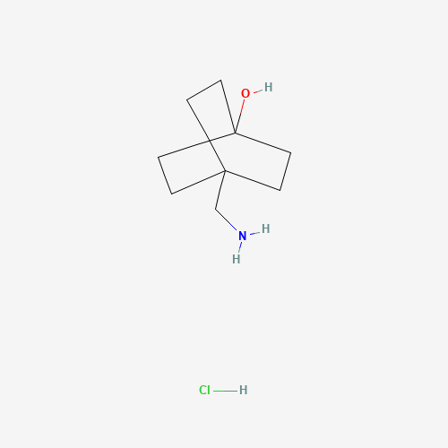4-(Aminomethyl)bicyclo[2.2.2]octan-1-ol;hydrochloride
