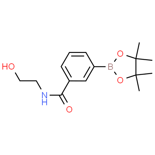 N-(2-Hydroxyethyl)-3-(4,4,5,5-tetramethyl-1,3,2-dioxaborolan-2-yl)benzamide