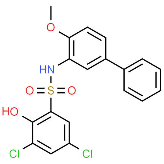 3,5-Dichloro-2-hydroxy-N-(4-methoxy-[1,1'-biphenyl]-3-yl)benzenesulfonamide