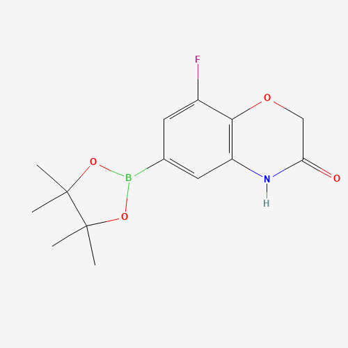 8-Fluoro-6-(4,4,5,5-tetramethyl-1,3,2-dioxaborolan-2-yl)-2H-benzo[b][1,4]oxazin-3(4H)-one