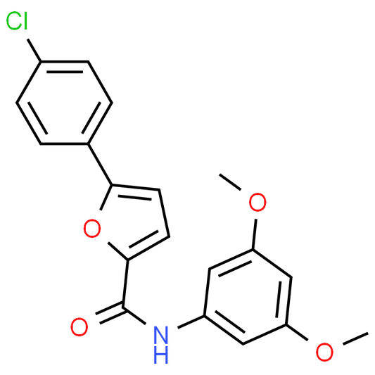 5-(4-Chlorophenyl)-N-(3,5-dimethoxyphenyl)furan-2-carboxamide