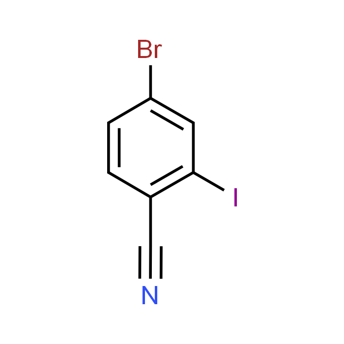 4-Bromo-2-iodobenzonitrile