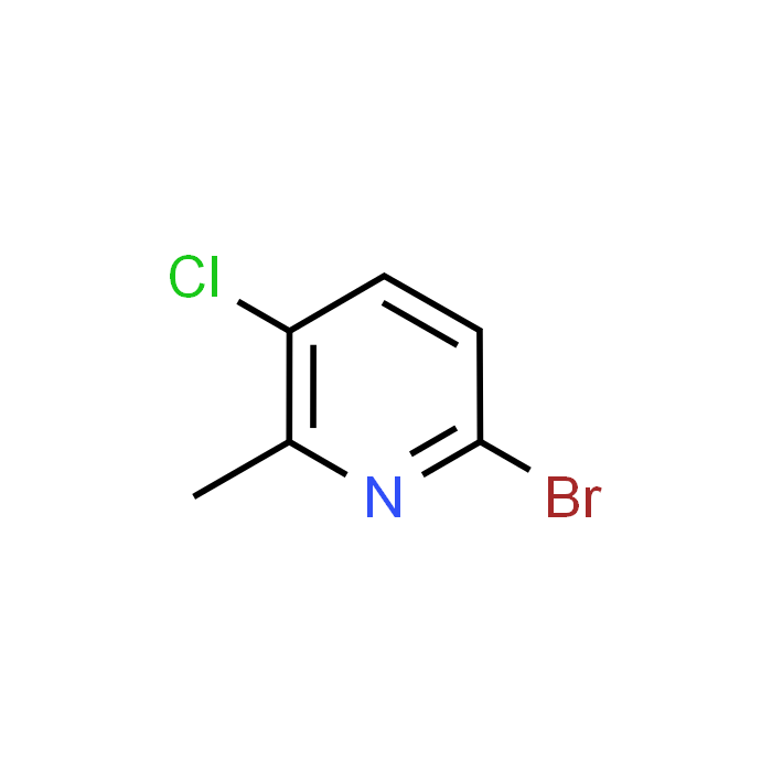 6-Bromo-3-chloro-2-methylpyridine