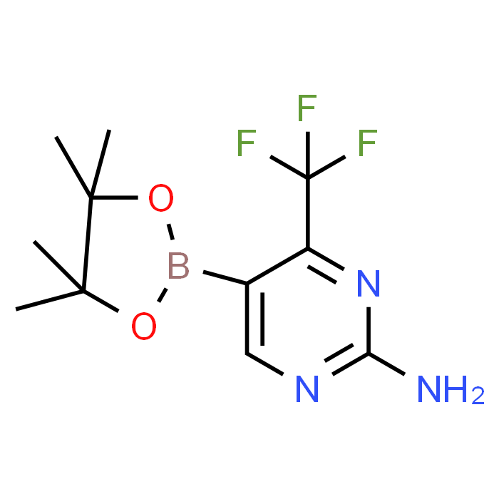 5-(4,4,5,5-Tetramethyl-1,3,2-dioxaborolan-2-yl)-4-(trifluoromethyl)pyrimidin-2-amine