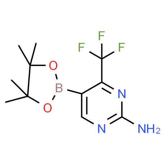 5-(4,4,5,5-Tetramethyl-1,3,2-dioxaborolan-2-yl)-4-(trifluoromethyl)pyrimidin-2-amine