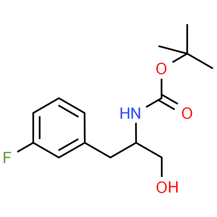 (S)-tert-Butyl (1-(3-fluorophenyl)-3-hydroxypropan-2-yl)carbamate