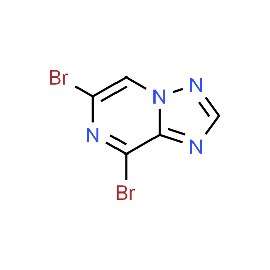 6,8-Dibromo-[1,2,4]triazolo[1,5-a]pyrazine