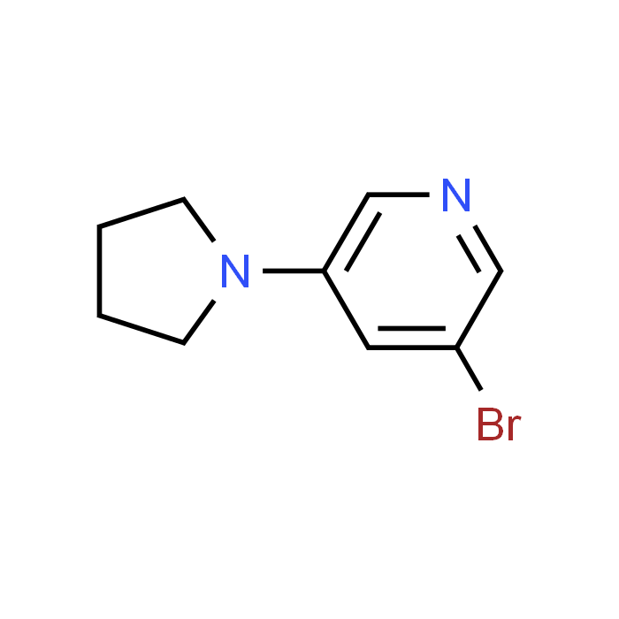 3-Bromo-5-(pyrrolidin-1-yl)pyridine