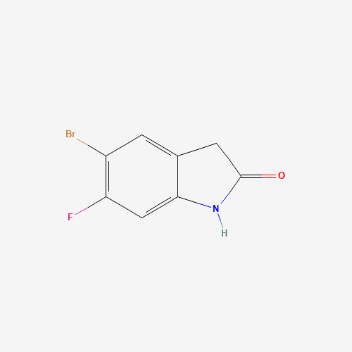 5-Bromo-6-fluoroindolin-2-one