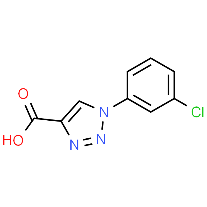 1-(3-Chlorophenyl)-1H-1,2,3-triazole-4-carboxylic acid