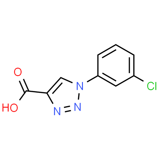 1-(3-Chlorophenyl)-1H-1,2,3-triazole-4-carboxylic acid