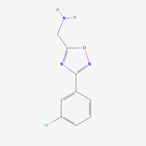 (3-(3-Chlorophenyl)-1,2,4-oxadiazol-5-yl)methanamine