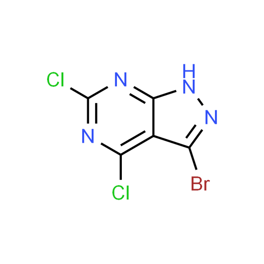 3-Bromo-4,6-dichloro-1H-pyrazolo[3,4-d]pyrimidine