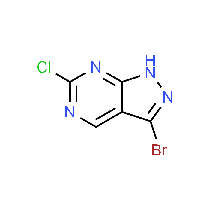 3-Bromo-6-chloro-1H-pyrazolo[3,4-d]pyrimidine