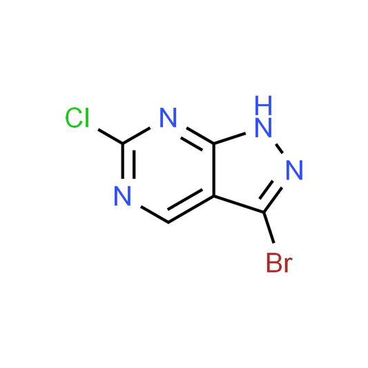 3-Bromo-6-chloro-1H-pyrazolo[3,4-d]pyrimidine