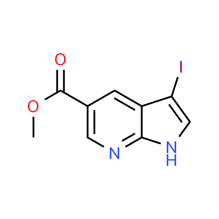 Methyl 3-iodo-1H-pyrrolo[2,3-b]pyridine-5-carboxylate