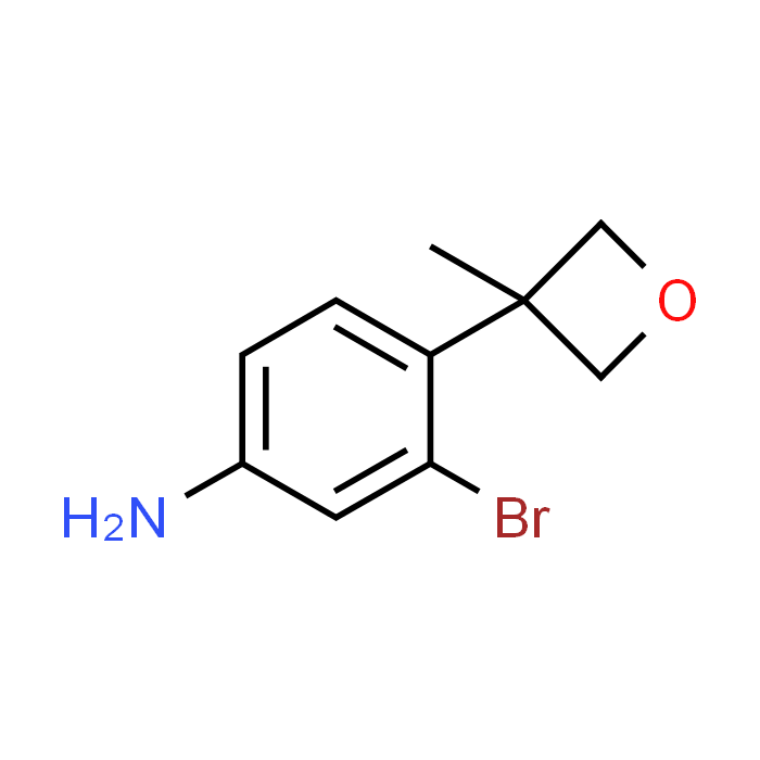 3-Bromo-4-(3-methyloxetan-3-yl)aniline