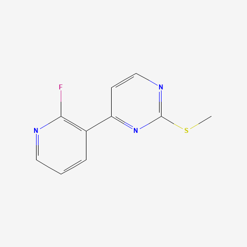 4-(2-Fluoropyridin-3-yl)-2-(methylthio)pyrimidine