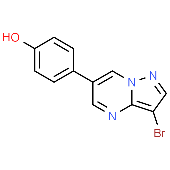 4-(3-Bromopyrazolo[1,5-a]pyrimidin-6-yl)phenol