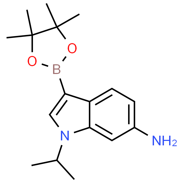 1-Isopropyl-3-(4,4,5,5-tetramethyl-1,3,2-dioxaborolan-2-yl)-1H-indol-6-amine