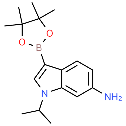 1-Isopropyl-3-(4,4,5,5-tetramethyl-1,3,2-dioxaborolan-2-yl)-1H-indol-6-amine