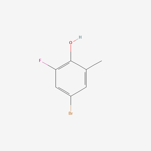 4-Bromo-2-fluoro-6-methylphenol