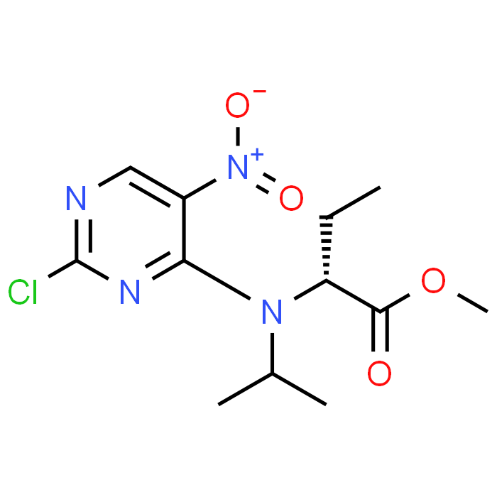 (R)-Methyl 2-((2-chloro-5-nitropyrimidin-4-yl)(isopropyl)amino)butanoate